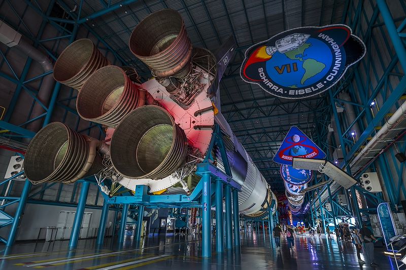 Lanceur Saturn V au Kennedy Space Center - Floride - États-Unis