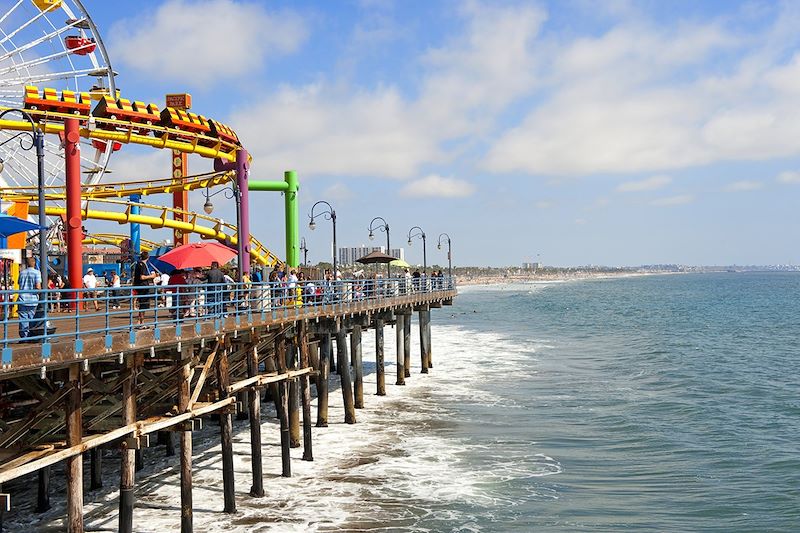 Jetée de Santa Monica - Los Angeles - États-Unis