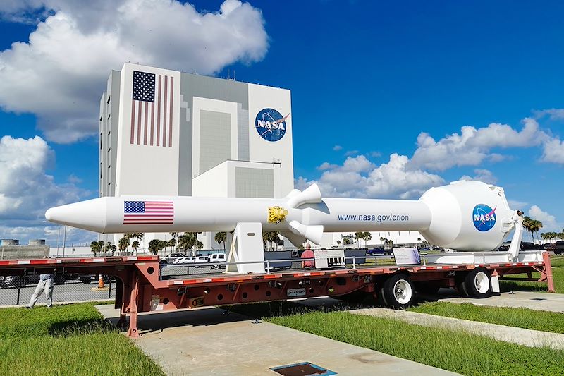 Vehicule Assembly Building - Kennedy Space Center -  Cap Canaveral - Etats-Unis