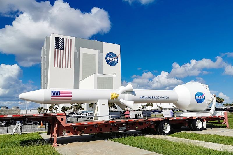 Vehicule Assembly Building - Kennedy Space Center -  Cap Canaveral - Etats-Unis