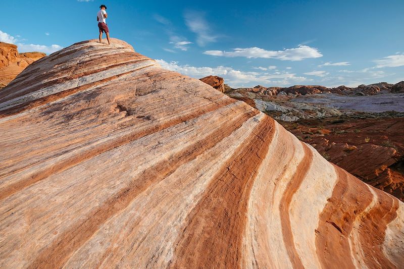 The Fire Wave - Parc d'État de Valley of Fire - Nevada - États-Unis