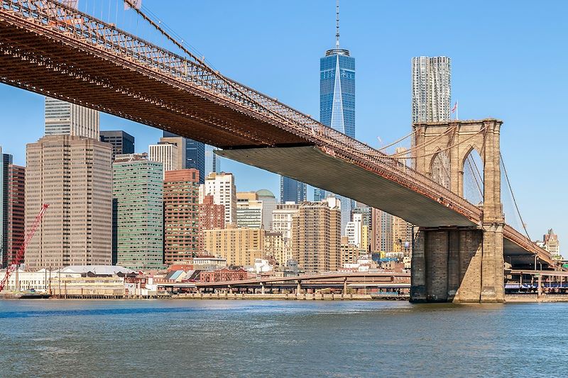 Le pont de Brooklyn - New York - États-Unis