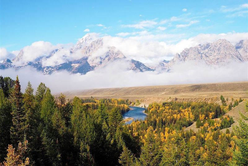 Parc national de Grand Teton - Wyoming - Etat-Unis