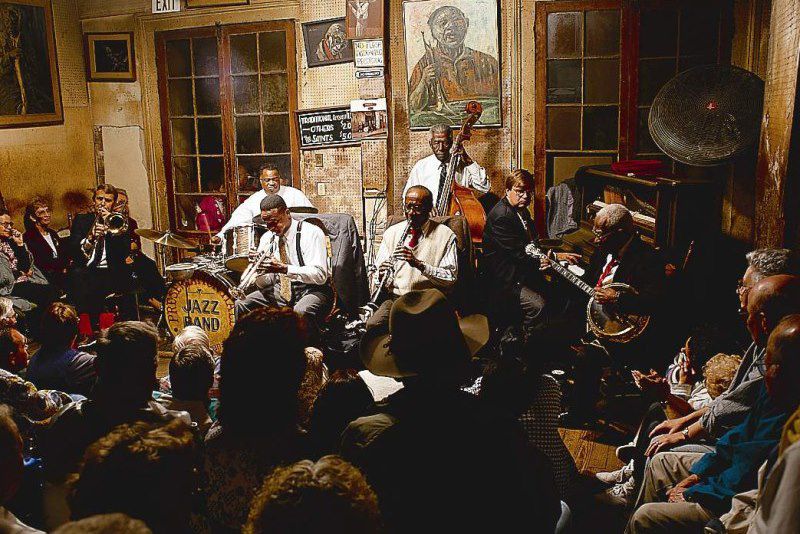 Preservation Hall - Nouvelle Orléans - Louisiane - Etats-Unis