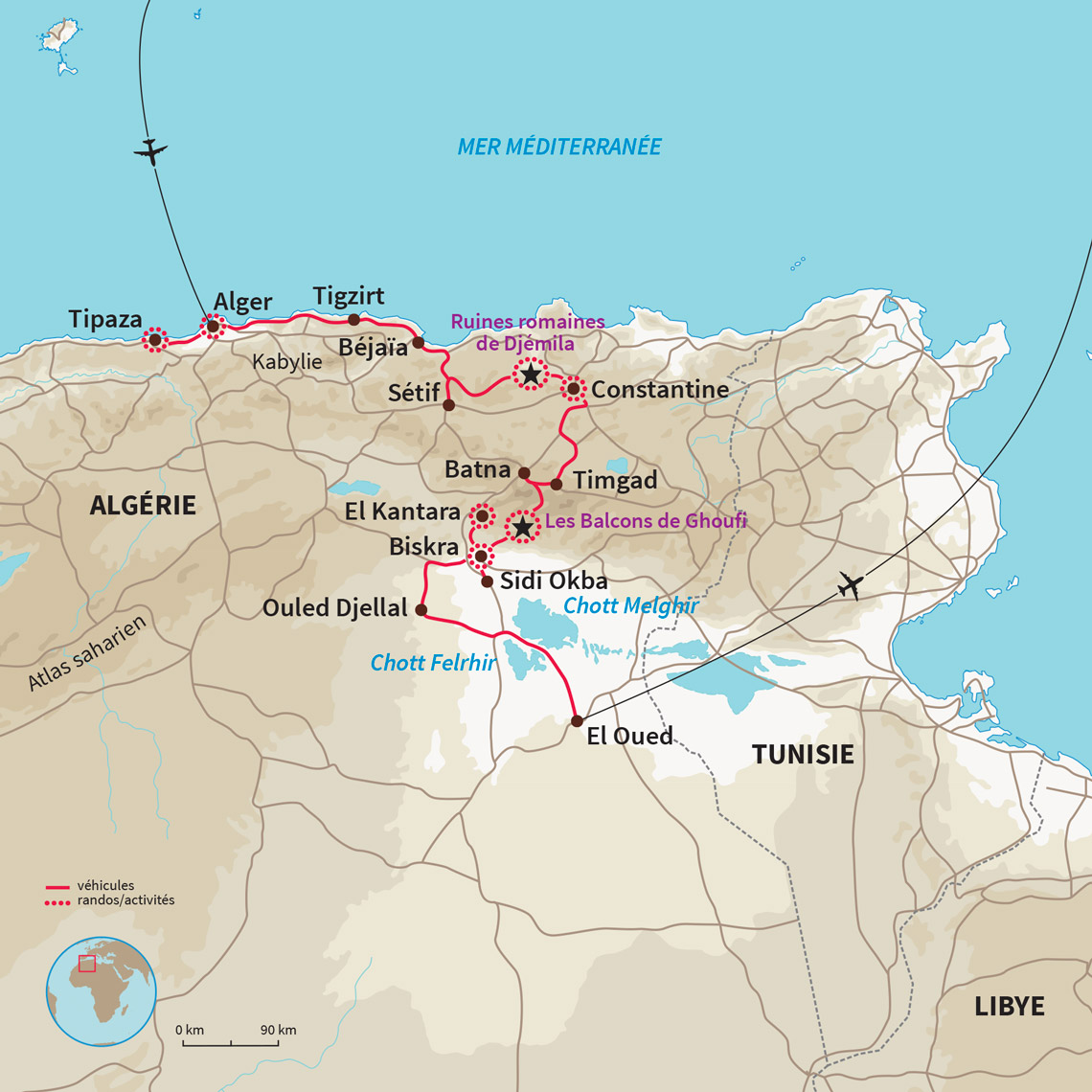 Voyage Algérie avec safari dans le désert : Couleurs d'Algérie ...