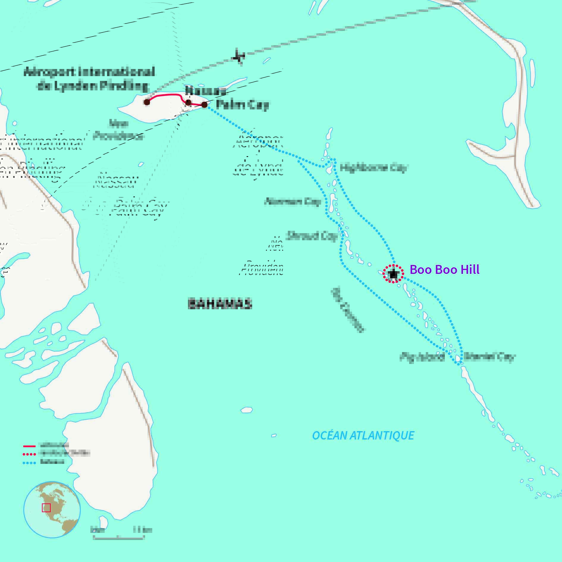 Carte Bahamas : Bahamasque et tuba !