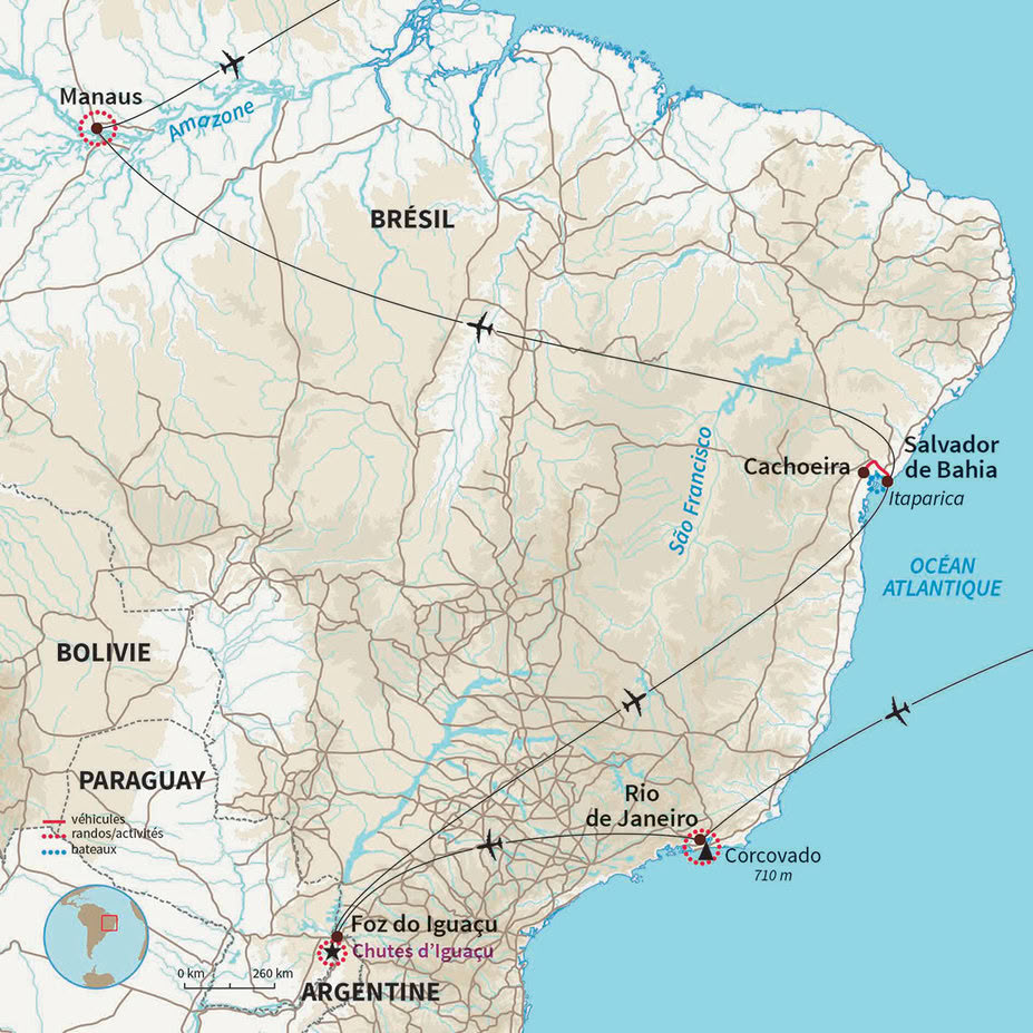Voyage Brésil Incontournables : O Pais Tropical - Nomade Aventure