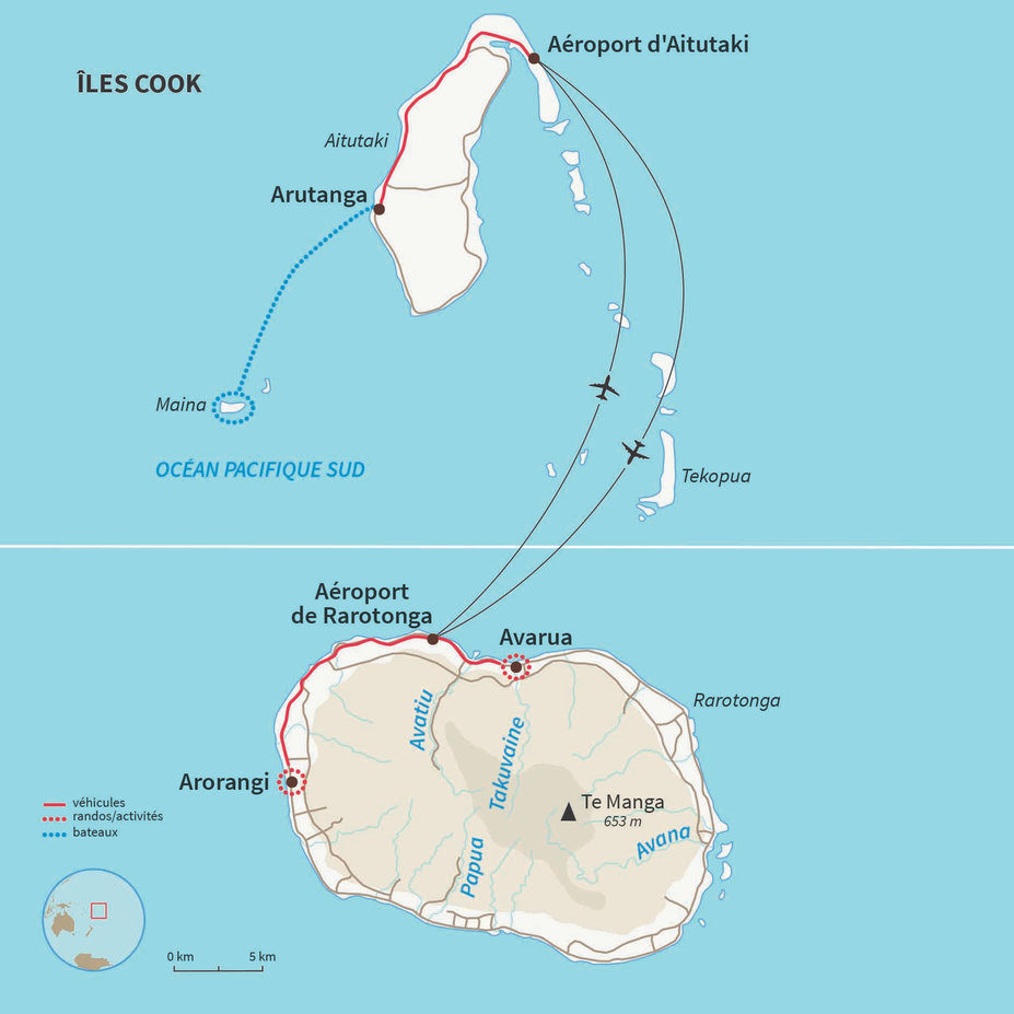 Voyage Océanie : trek et randonnée Océanie - Nomade Aventure