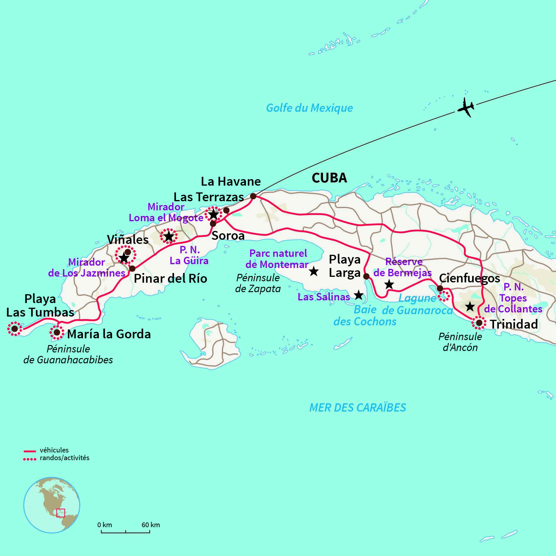 Carte Cuba : Le chant des Caraïbes 