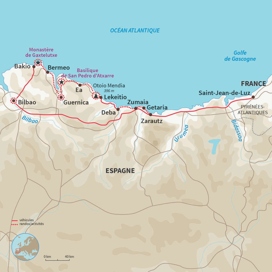 Rando Pays Basque La Cote Basque Espagnole De Zarautz A Bilbao Nomade Aventure