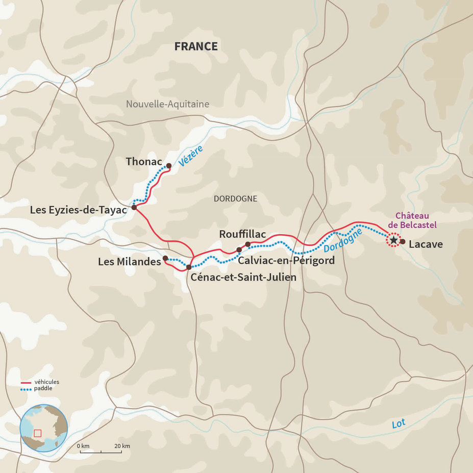 Canoe Kayak En France Map United States Map