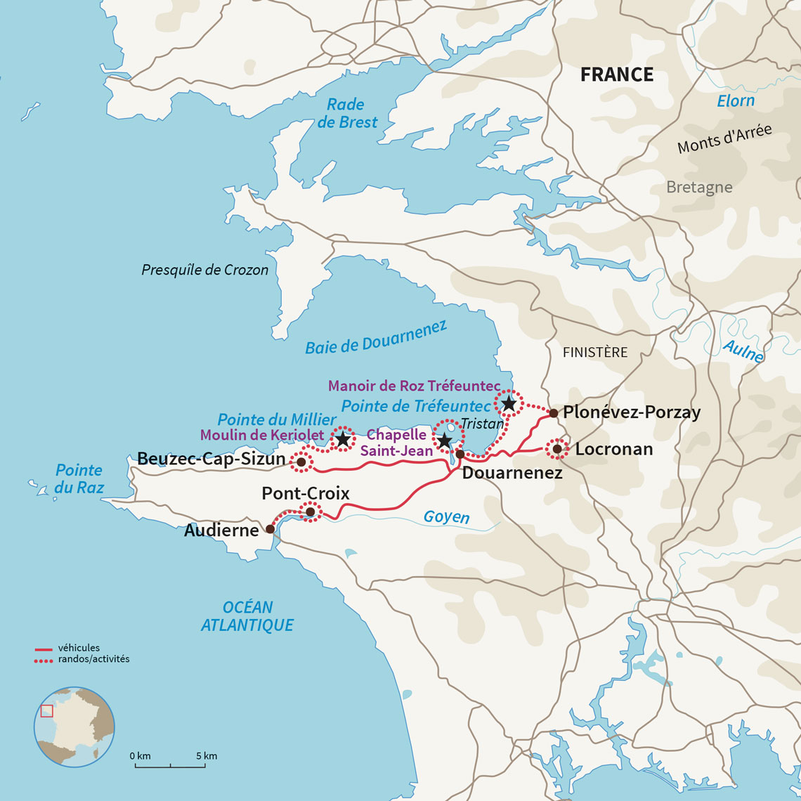 Carte France : Renaître à Douarnenez 