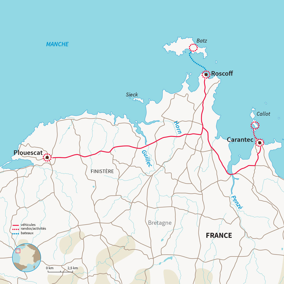 Carte France : Au pays de l'huître...