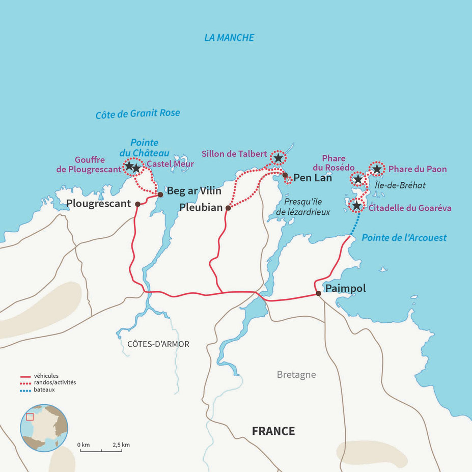 Carte France : Zen à Paimpol ! 