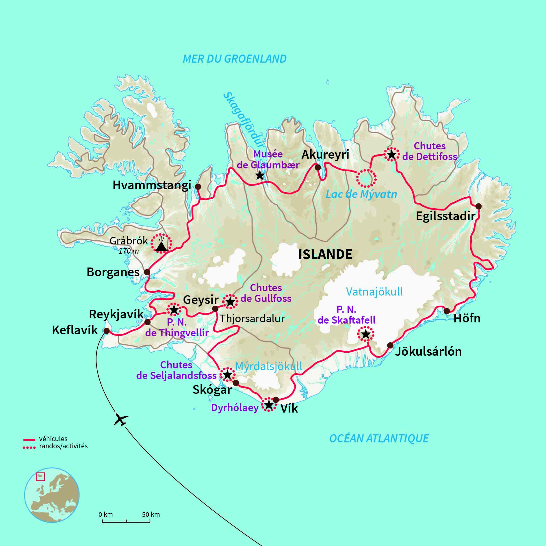 road trip islande 4 jours