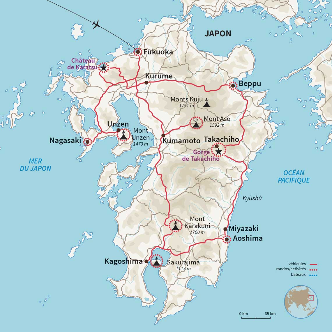 Carte Japon : Ramen toi à Kyushu ! 