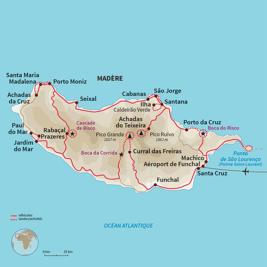 Randonnée Madère Fleurs et levadas Nomade Aventure