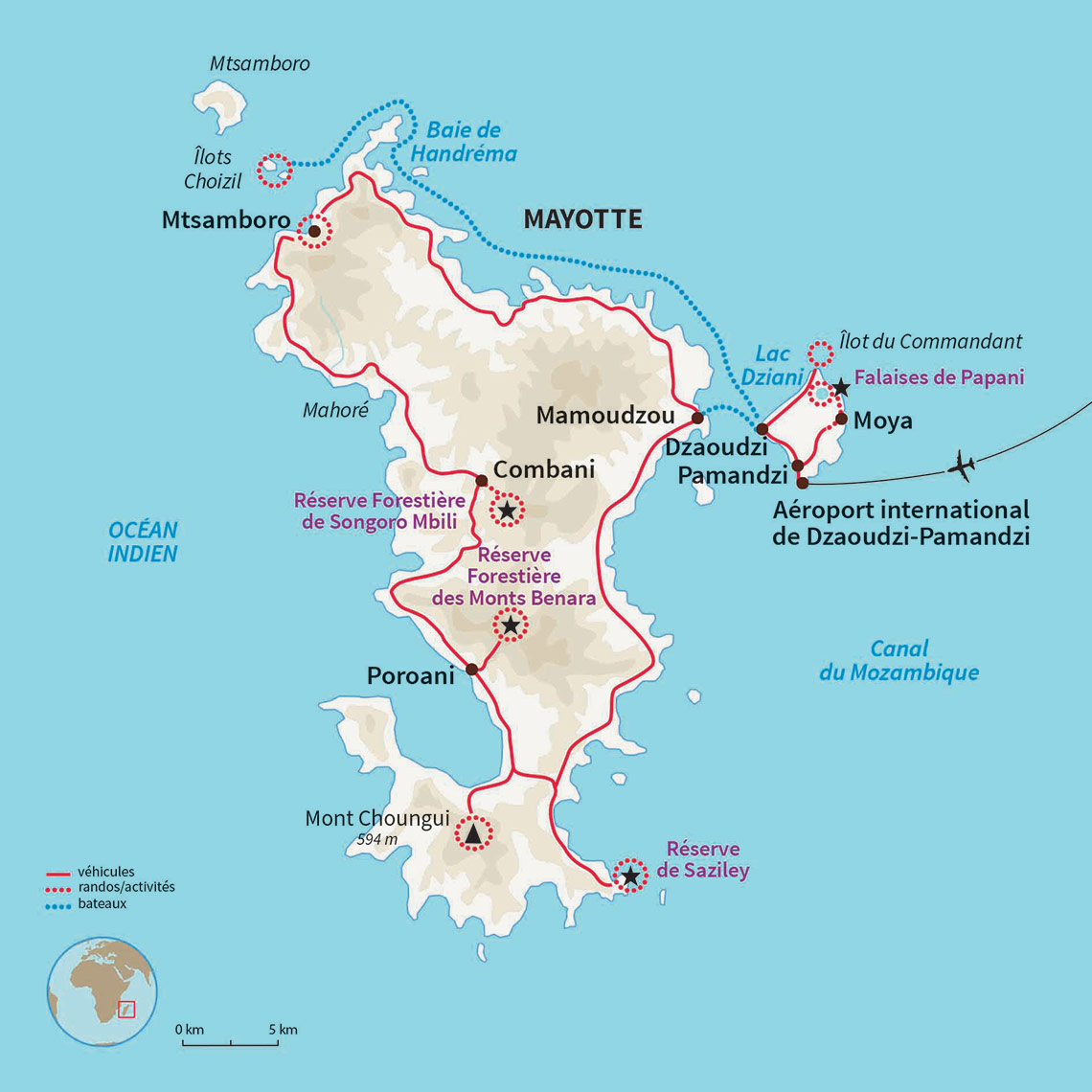 Carte Mayotte : Le meilleur de Mayotte