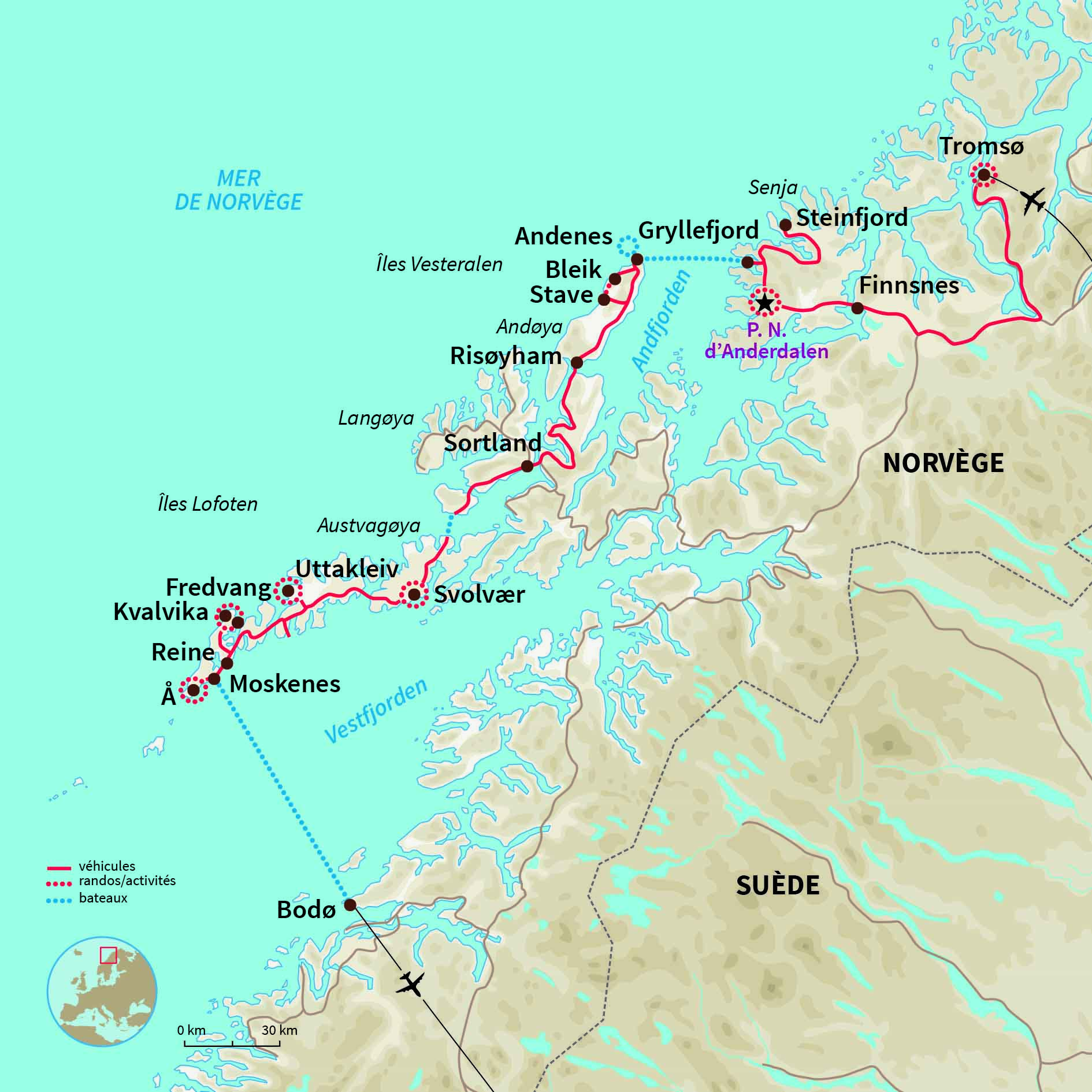 Senja, Vesteralen, Lofoten,  le meilleur des paysages insulaires et des randonnées du nord du pays. 3