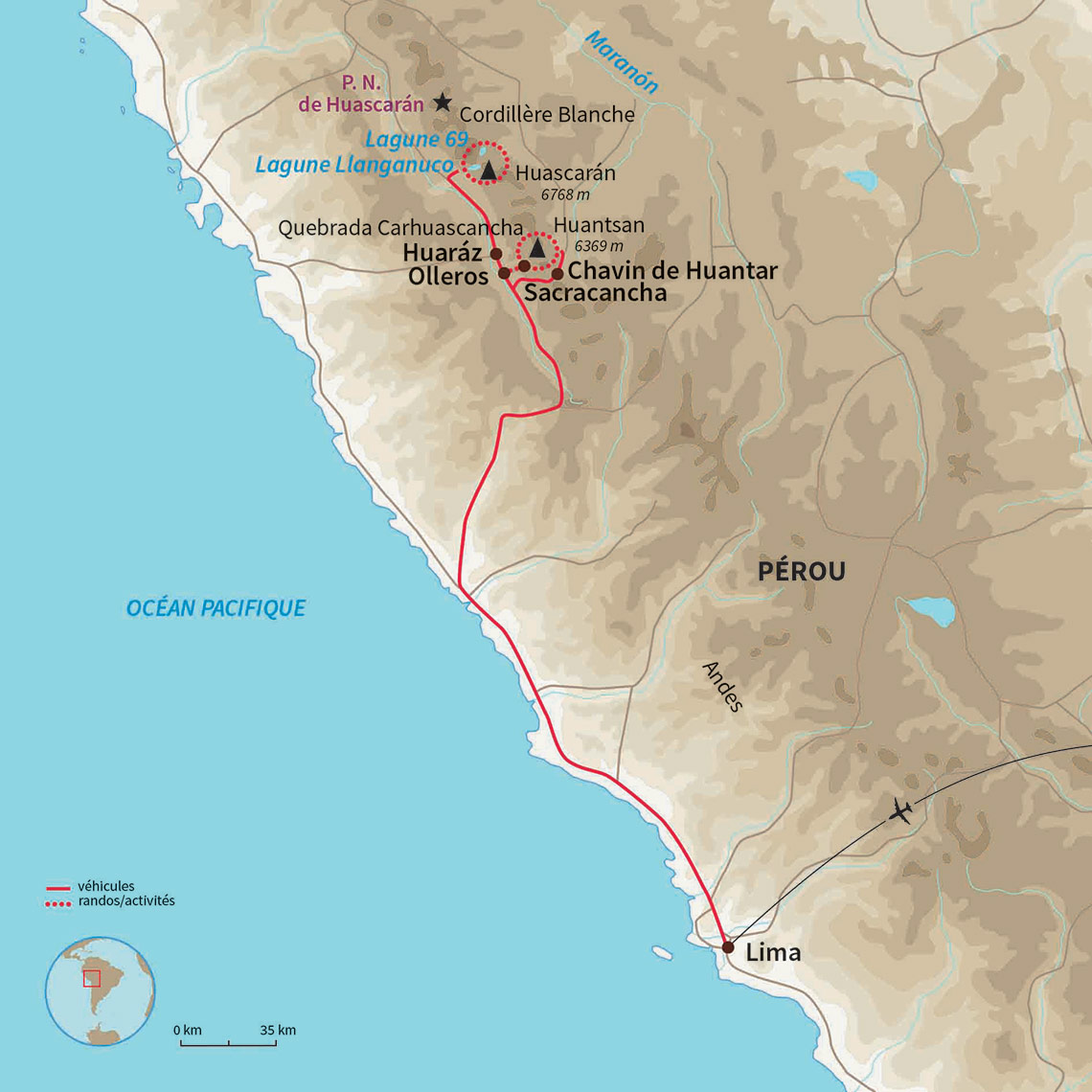 Cordillère Blanche Chavin de Huantar : Aux origines des Andes ...