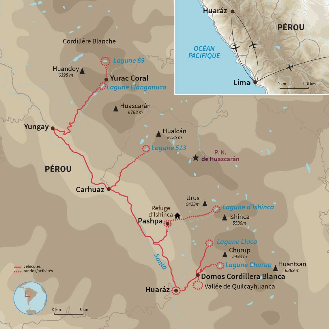 Carte Pérou : Objectif Machu Picchu ! 