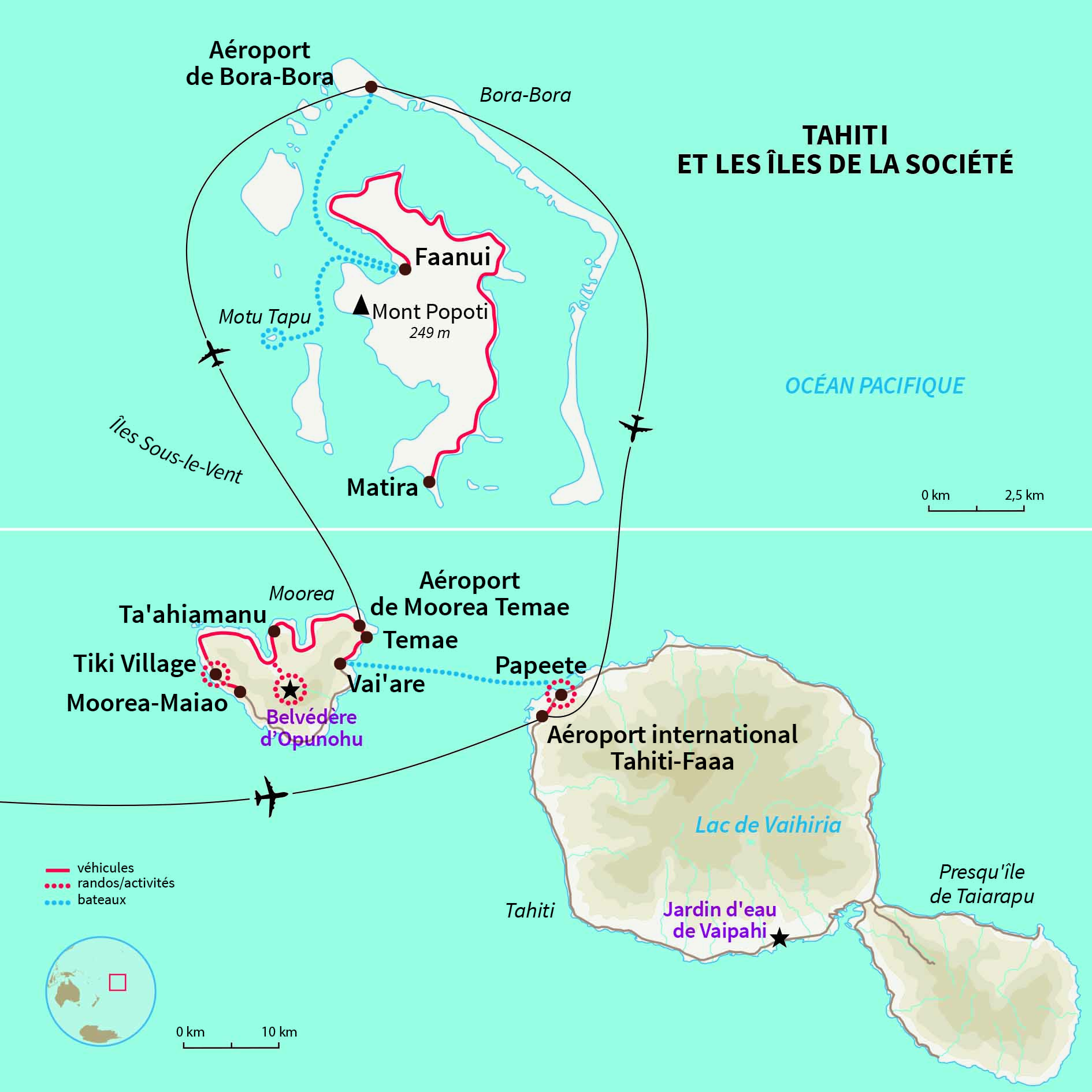 Carte Polynésie : Ce rêve bleu