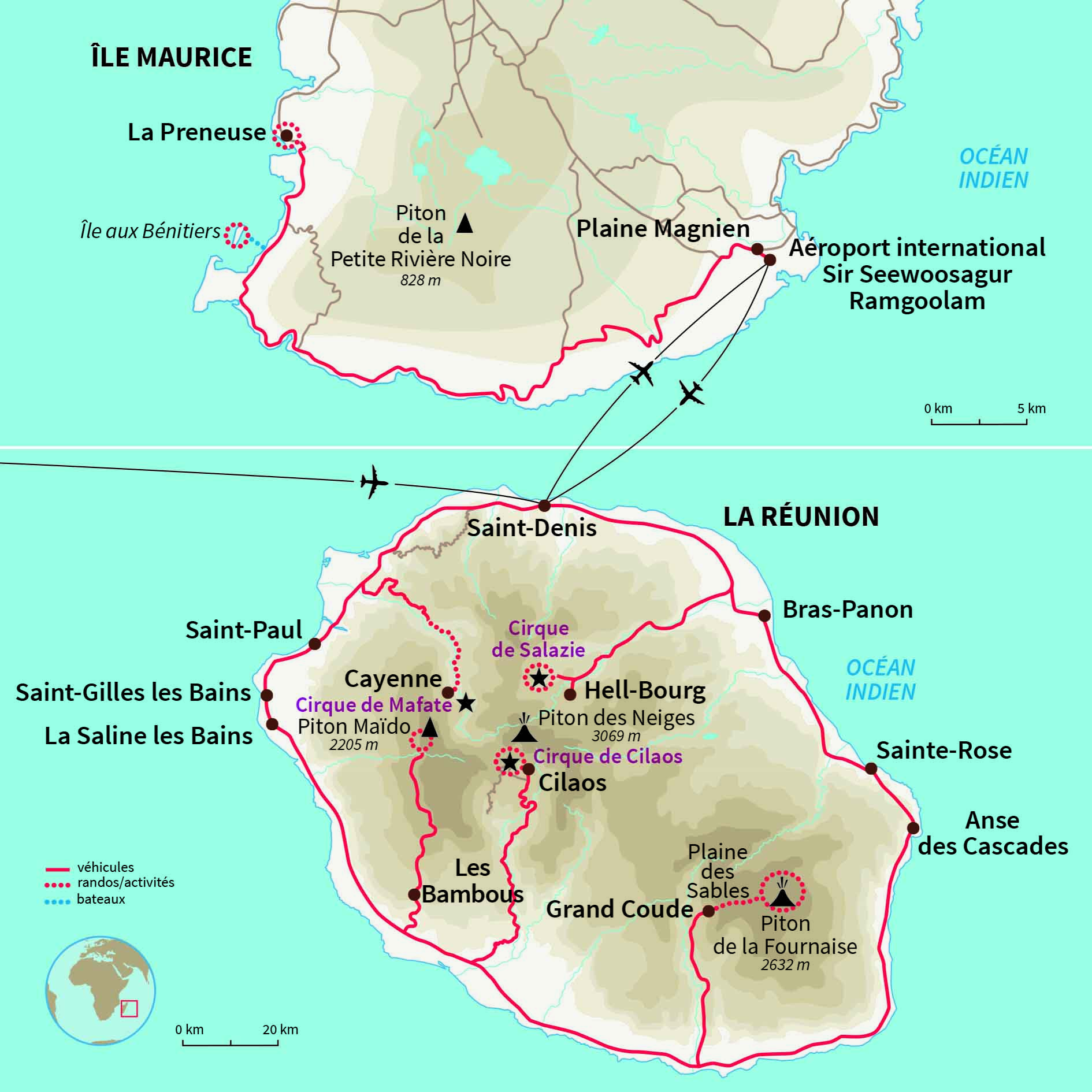 Carte Réunion : Saveurs Créoles à Mascareignes...