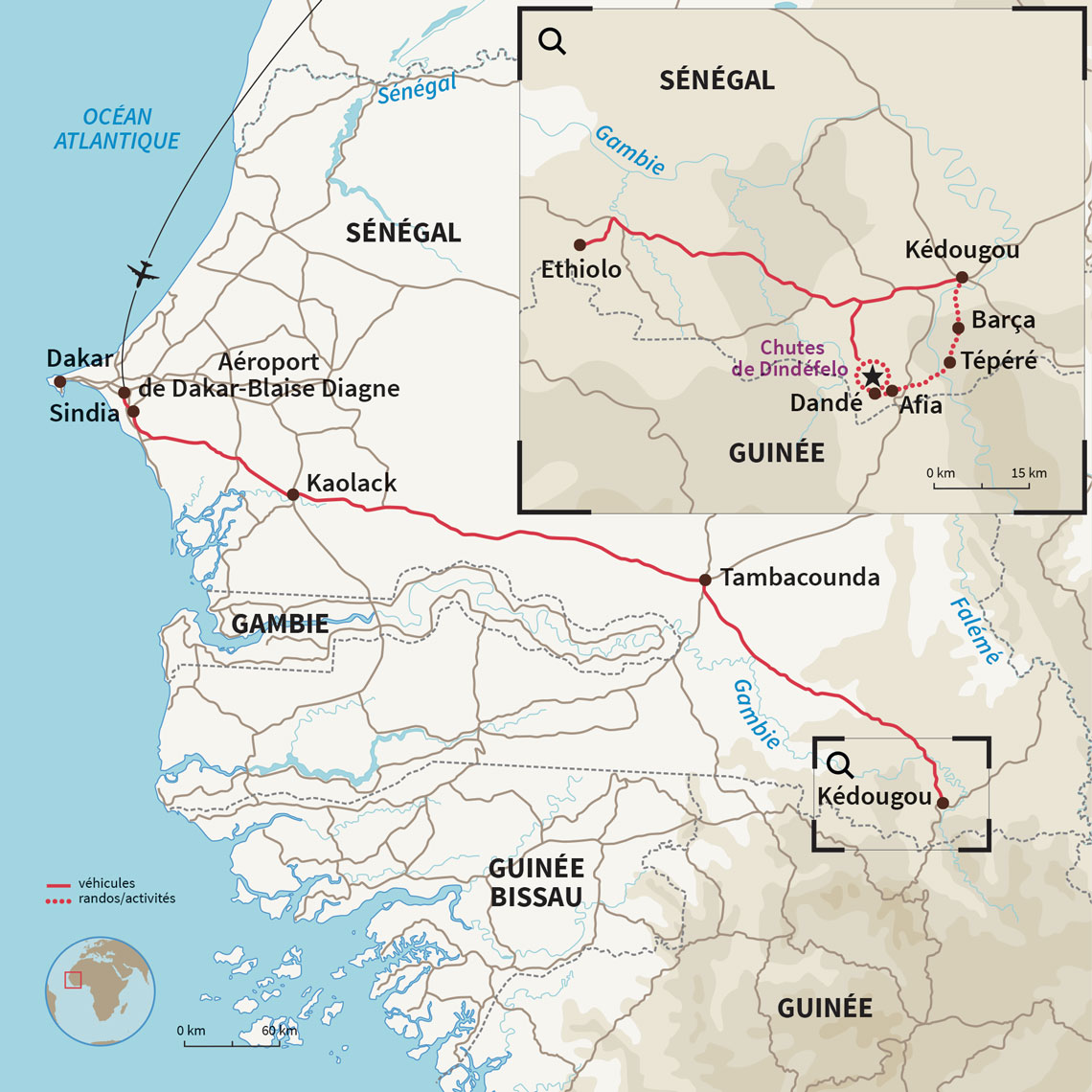 Carte Sénégal : Rendez-vous en terre bassari ! 