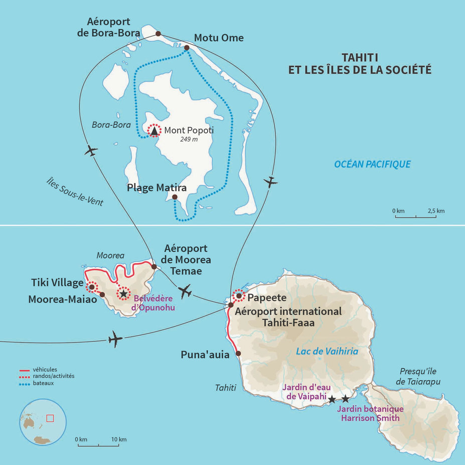 Circuit complet à la découverte de 3 îles : Tahiti, Moorea et Bora-Bora, entre terres et lagons, avec nuits en pensions de famille 3