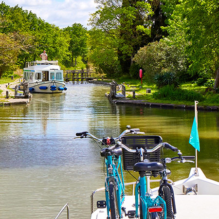 Vélo et bateau