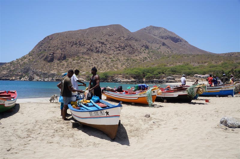 Plage de Tarrafal à Santiago © Fanny Hardy/Nomade Aventure