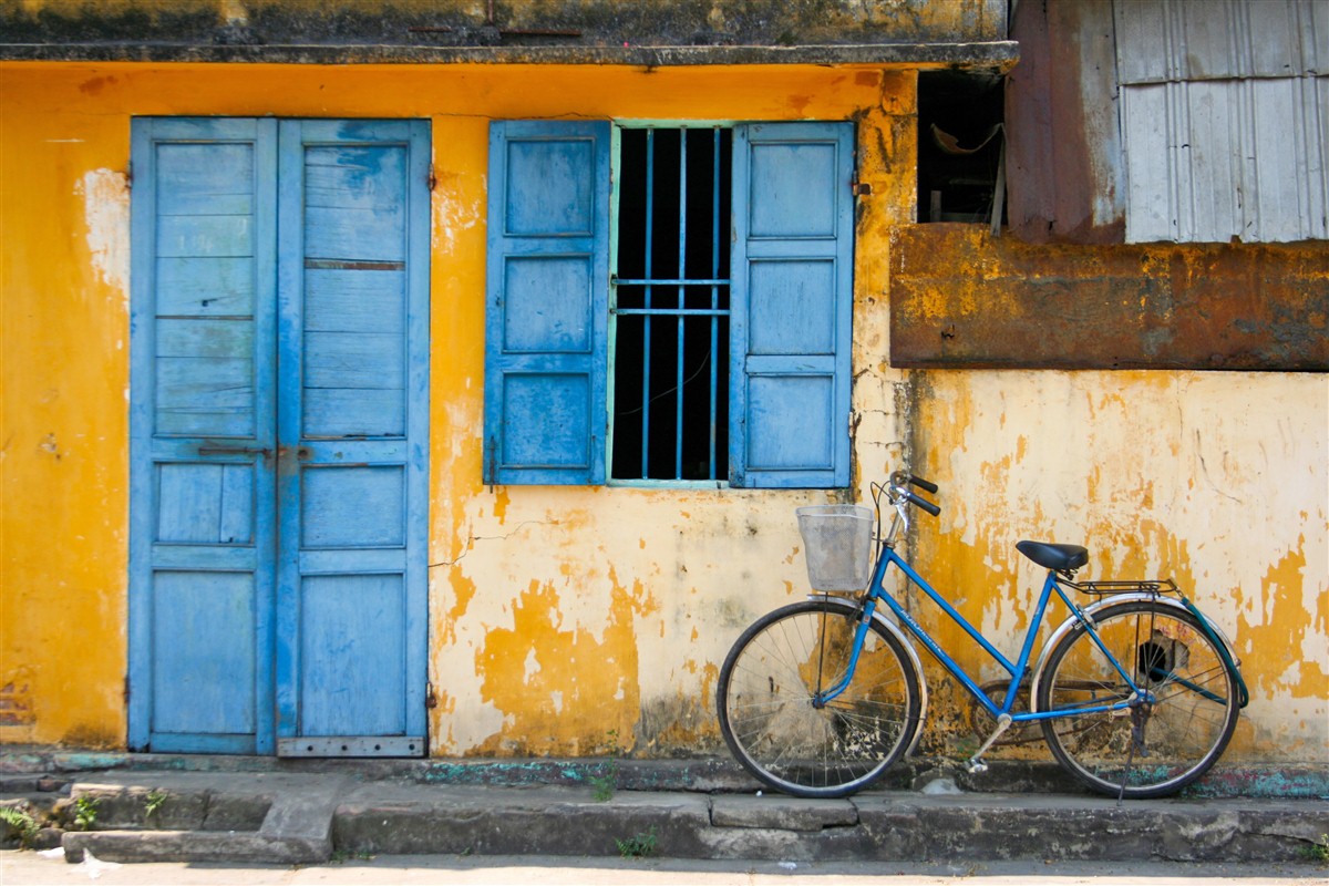 Bicyclette dans les rues d'Hanoï - Vietnam