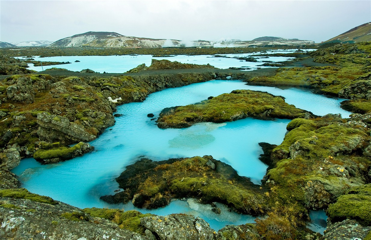 La station géothermale du Blue Lagoon près de Grindavík