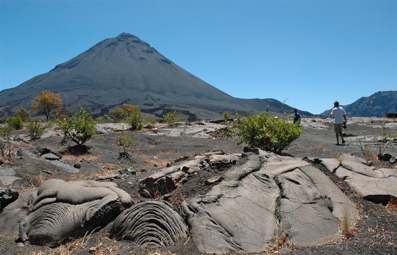 Le Pico do Fogo sur l'île de Fogo © Tommy Girard