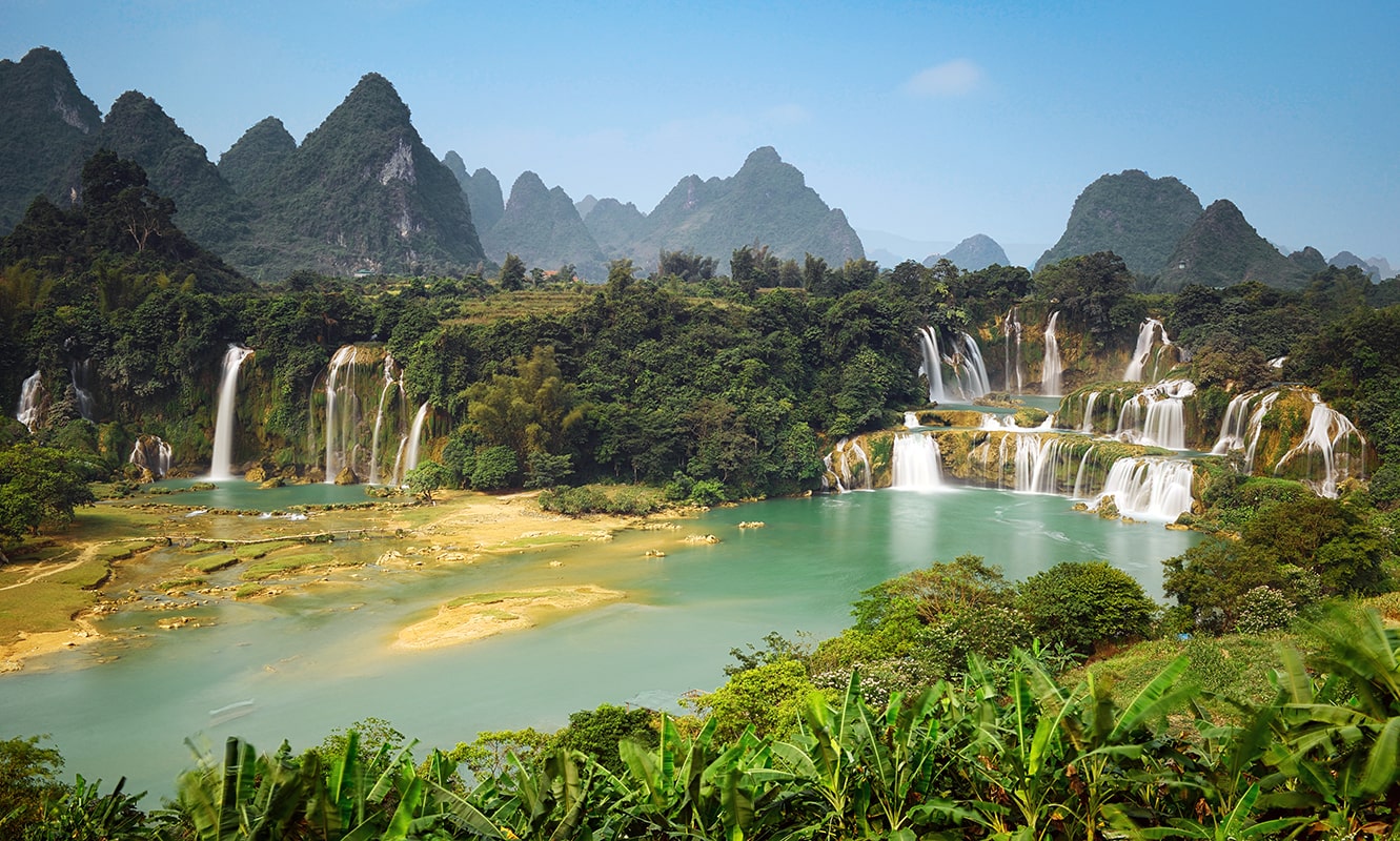 Les chutes de Ban Gioc - Province de Cao Bang - Vietnam © nelik/fotolia.com