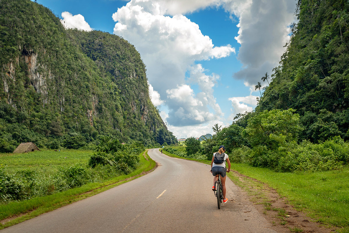 À VTT dans les environs de Viñales – Cuba