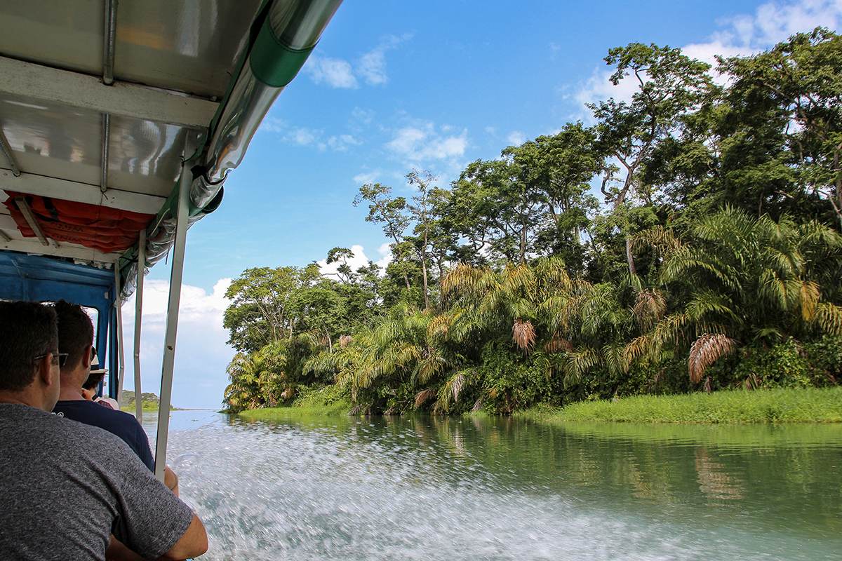  En bateau dans le parc de Tortuguero – Costa Rica