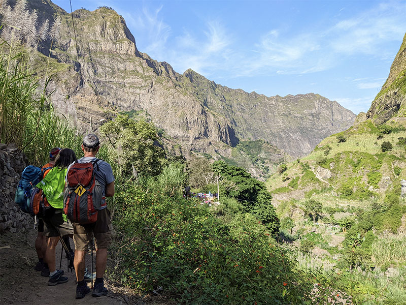 Randonnée de Cabo da Ribeira à la vallée de Paul à Santo Antão © Elena Paskaleva/Nomade Aventure