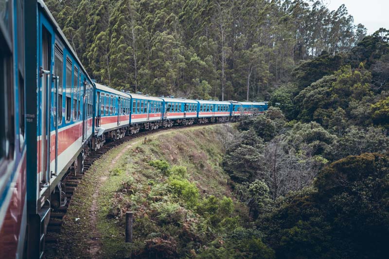 Trajet en train entre Nanu Oya et Haputale © Myriam Cabon - Wheeled World