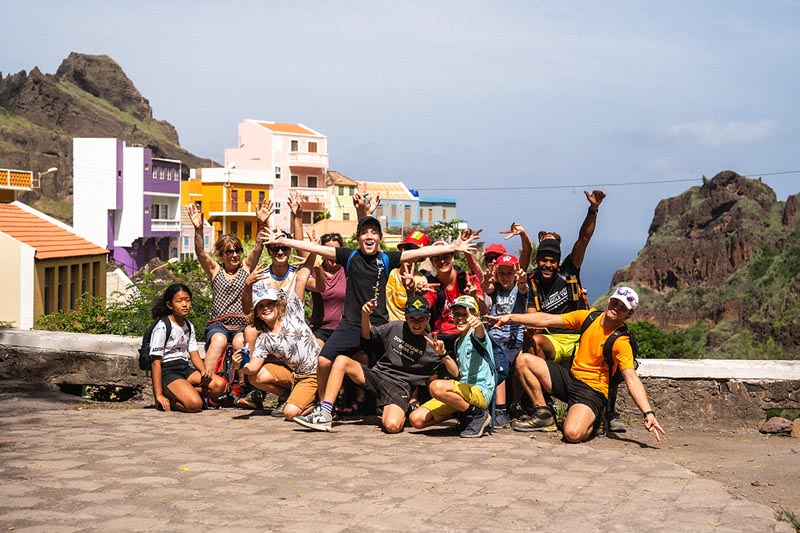 Portrait de groupe en famille &agrave; Santo Ant&atilde;o - Cap-Vert &copy; Luc Buffard-Morel/Lbm.Vision