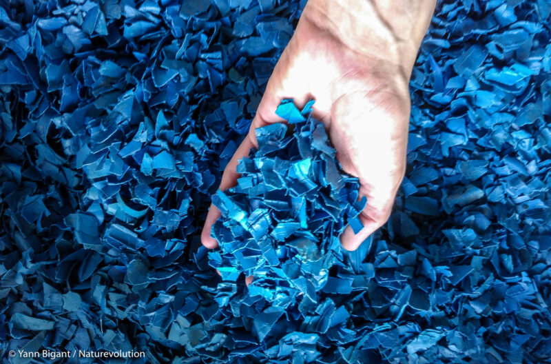Copeaux de plastique © Yann Bigant/Naturevolution