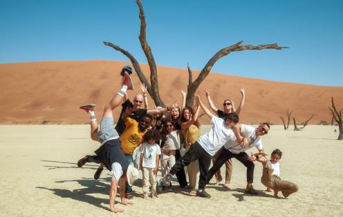 Dead Vlei lors d'un voyage en famille en Namibie ©Lbm.Vision