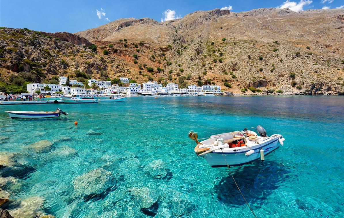Baie de Loutro en Crète - Grèce © V. Gorelovs/gorelovs/fotolia.com
