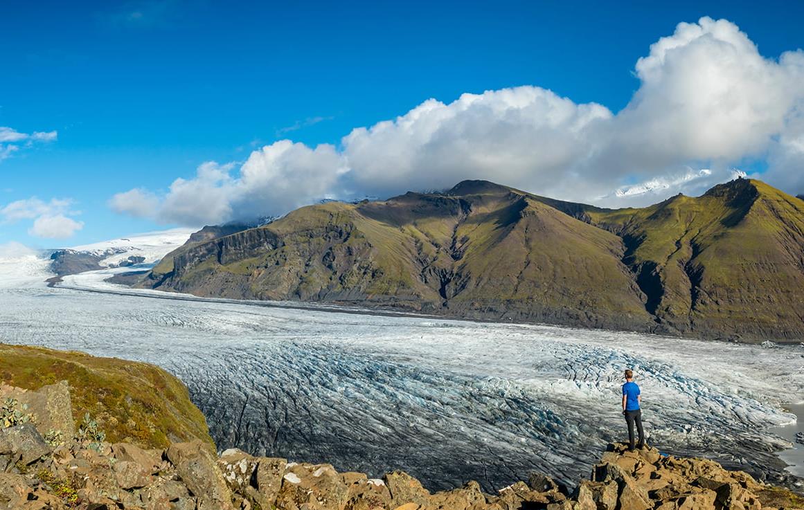 Le glacier de Skaftafellsjökull dans le parc national de Skaftafell © schame87/stock.adobe.com