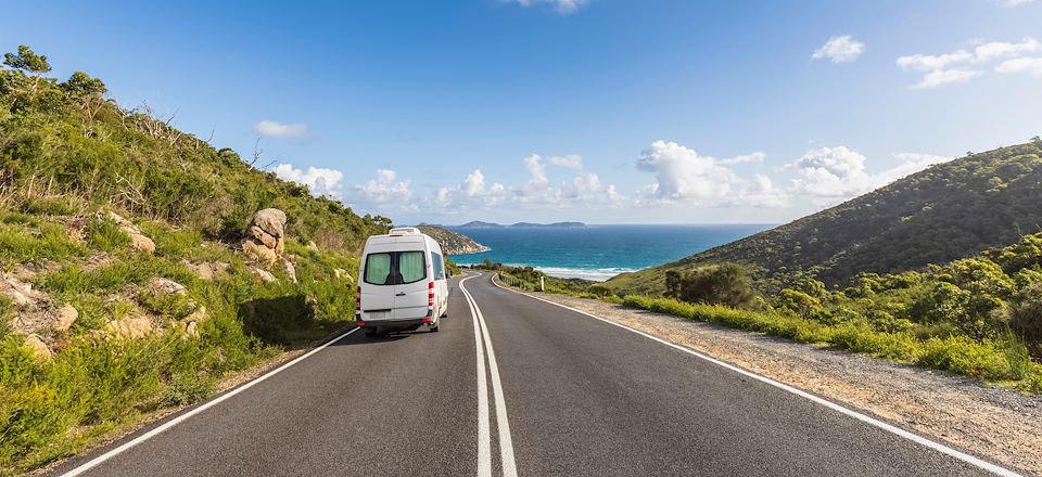 Road trip en van équipé camping sur la côte Est de l'Australie, un tour complet de Sydney à la grande barrière de Corail.