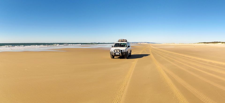 Road trip sur la côte Ouest de l'Australie, un voyage hors des sentiers battus, à bord de votre 4x4 équipé d'une tente de toit