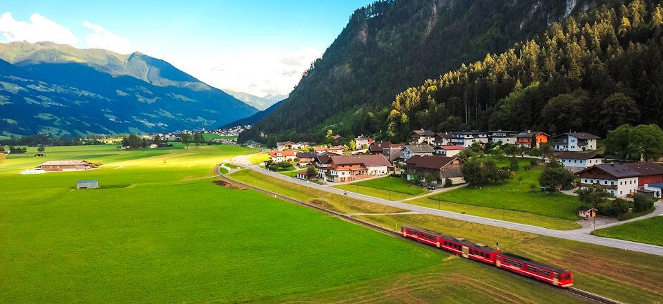 Voyage en train de Paris au Tyrol en passant par Vienne, Salzburg et Innsbruck, sans oublier une halte à Zurich au retour