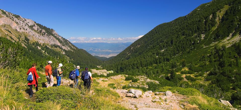 Trekking engagé dans les massifs du Rila et du Pirin à l'ouest de la Bulgarie. 