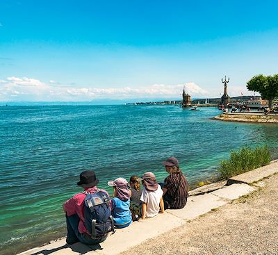 Tour du lac de Constance à vélo avec un itinéraire adapté aux familles et un grand choix d'activités pour petits et grands