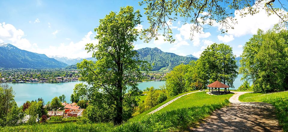 Boucle au départ de Munich à la découverte des lacs de Bavière à vélo, une aventure pittoresque avec vue sur les sommets alpins